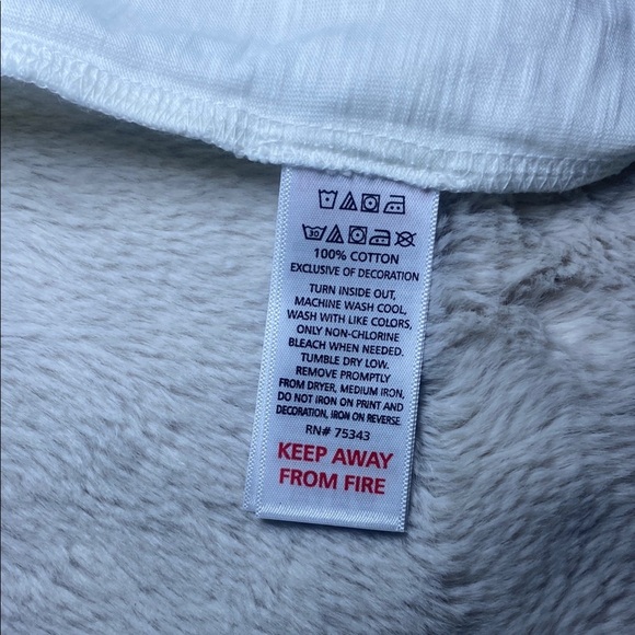 C.C White and Brown Lion Graphic Tank Top - Picture 5 of 8